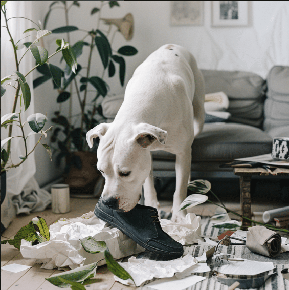 Chien actif